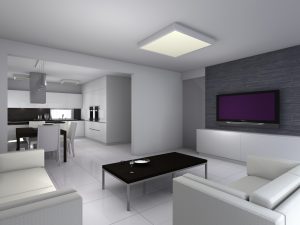 Interiér RD v minimalistickém stylu